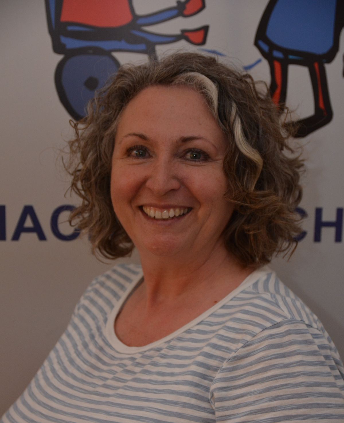 Frau Willkommen in der HachedeSchule